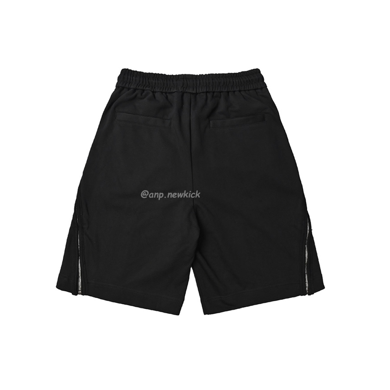 Chrome Hearts 23ss Black White Side Zipper Shorts (6) - newkick.cc